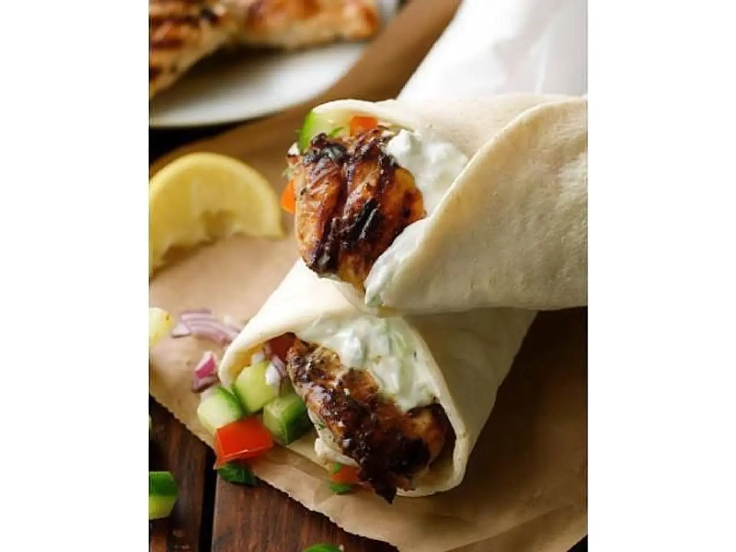 Small Chicken Kebab Sandwich