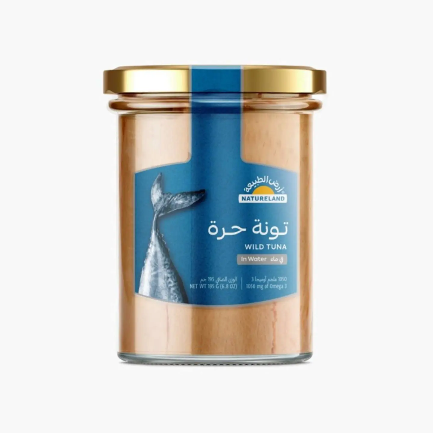 تونة حرة في ماء