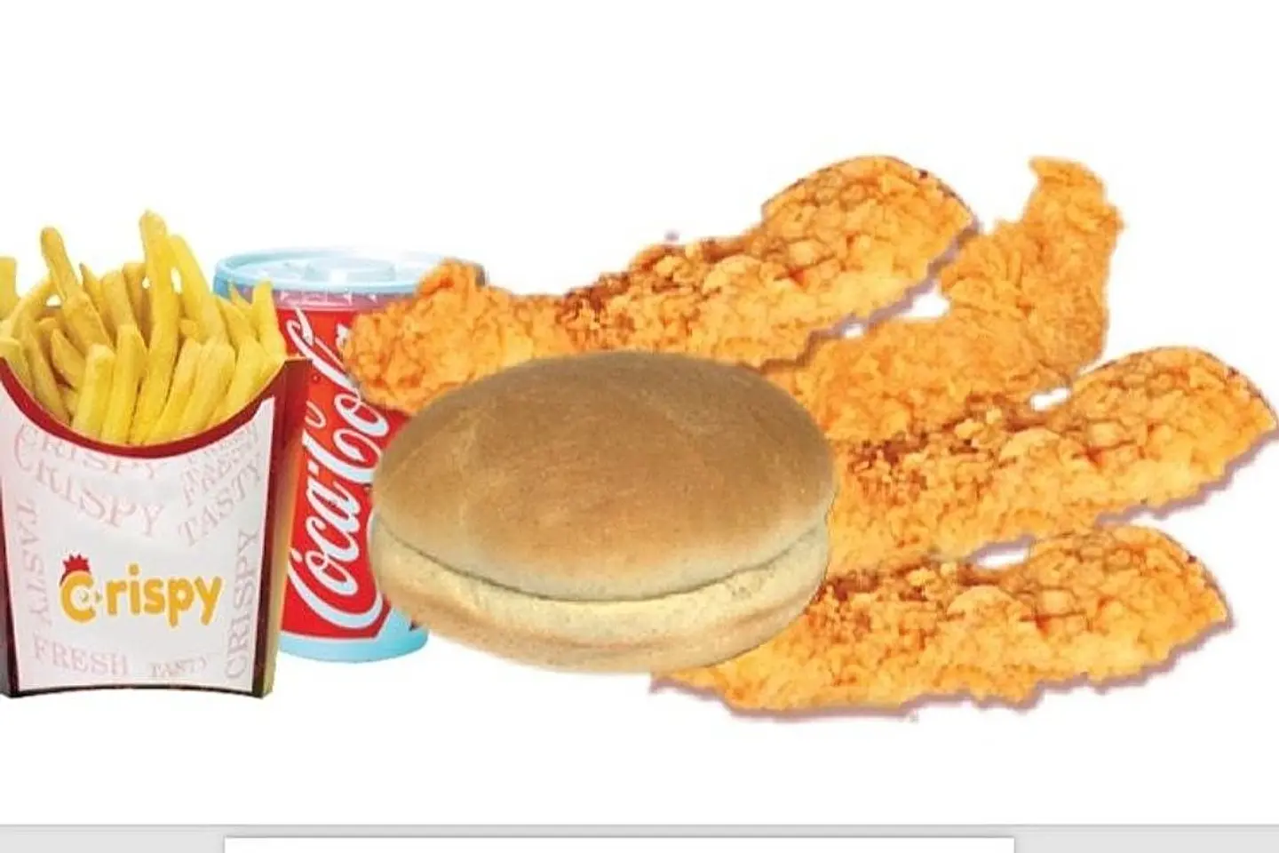 وجبة كرسبي سمك اصابع