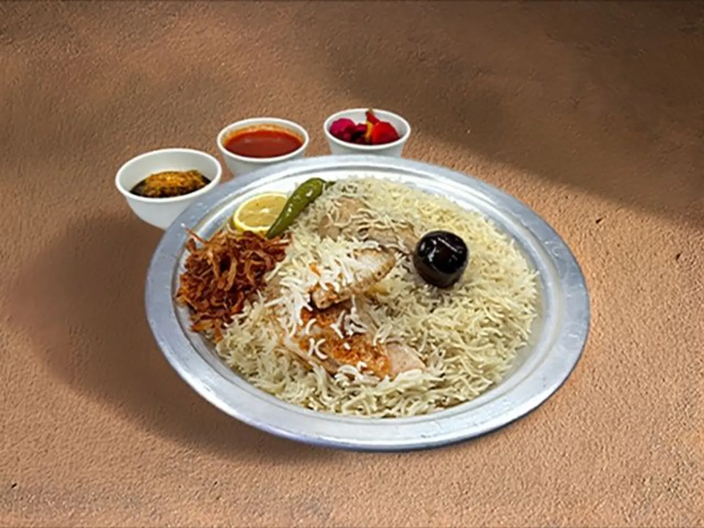 الكبسة البرية دجاج