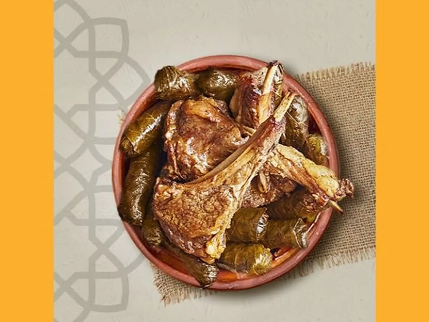 طاجن ريش ورق العنب