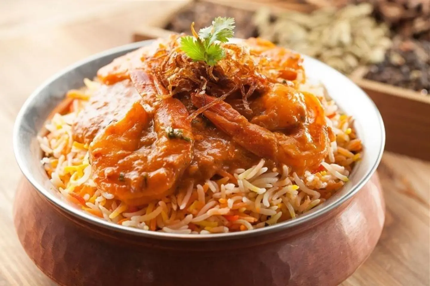 Shrimp Biryani
