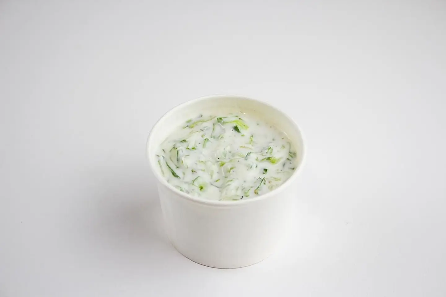 خيار مع اللبن