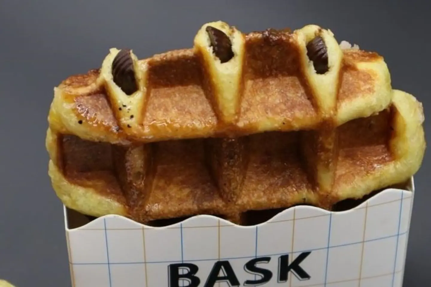 وافل شوكولاتة بلجيكية