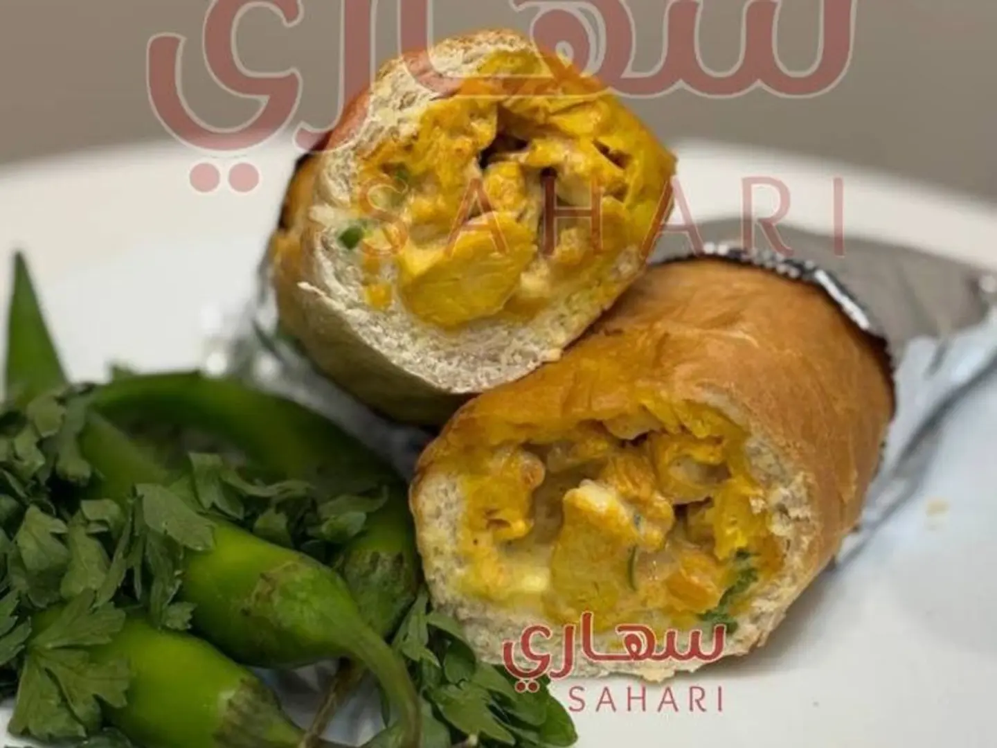 ساندوتش مقلقل دجاج - صامولي