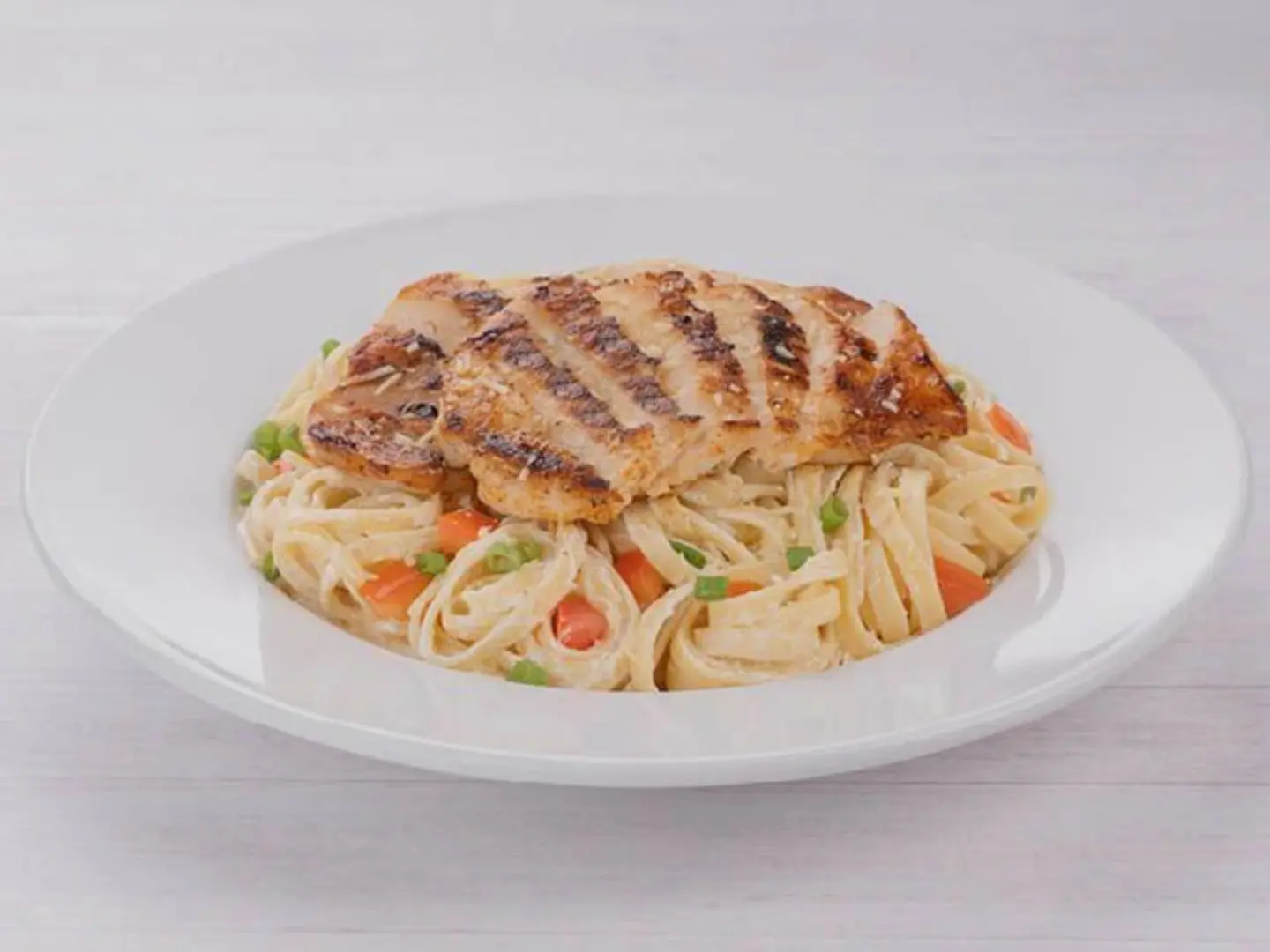 Blackened Chicken Alfredo Pasta