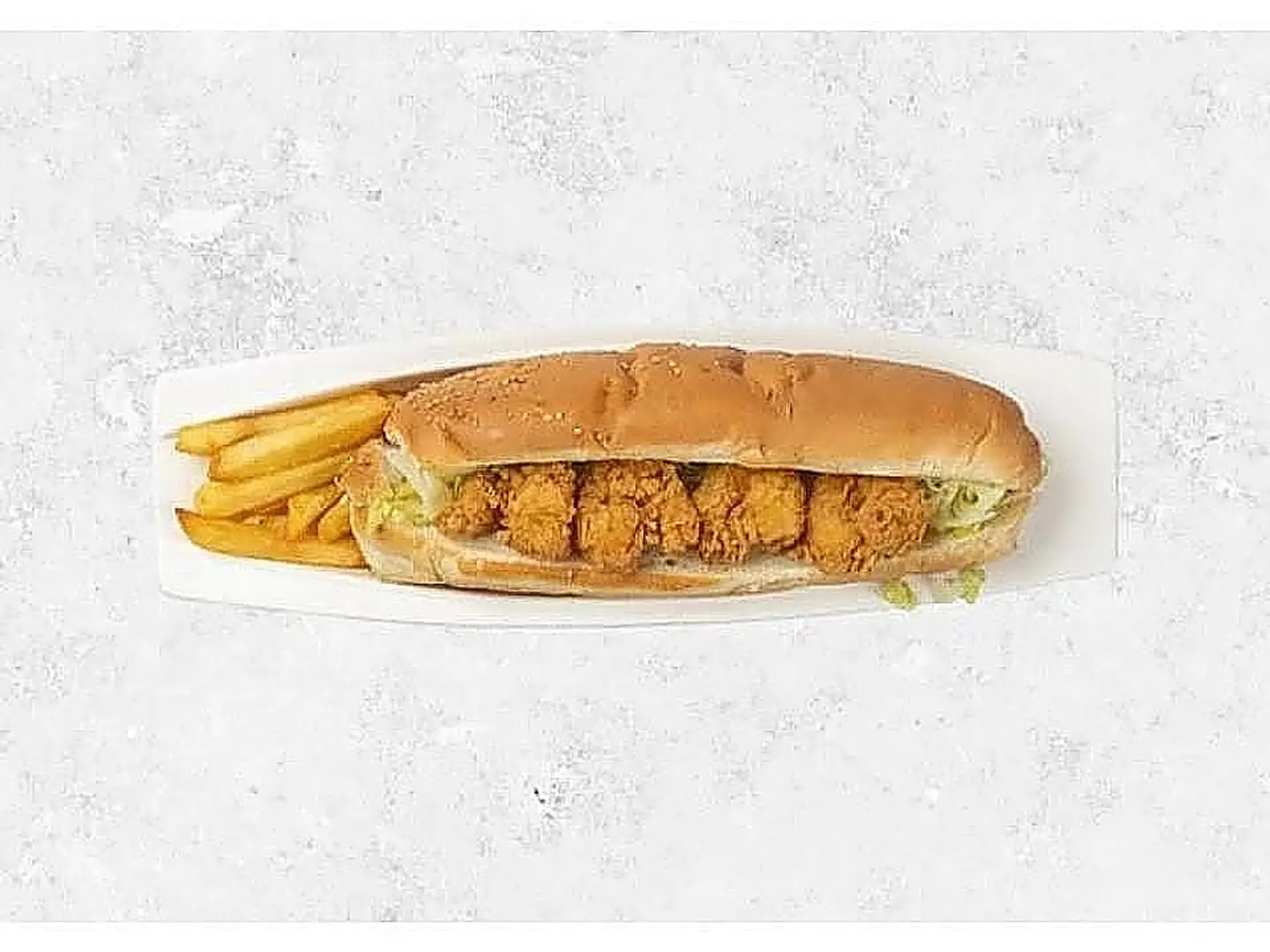 ساندوتش كرسبي صغير