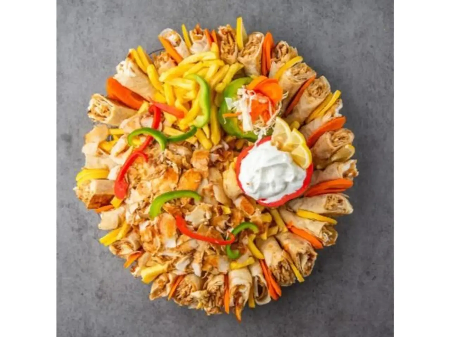 وجبة شاورما عائلية