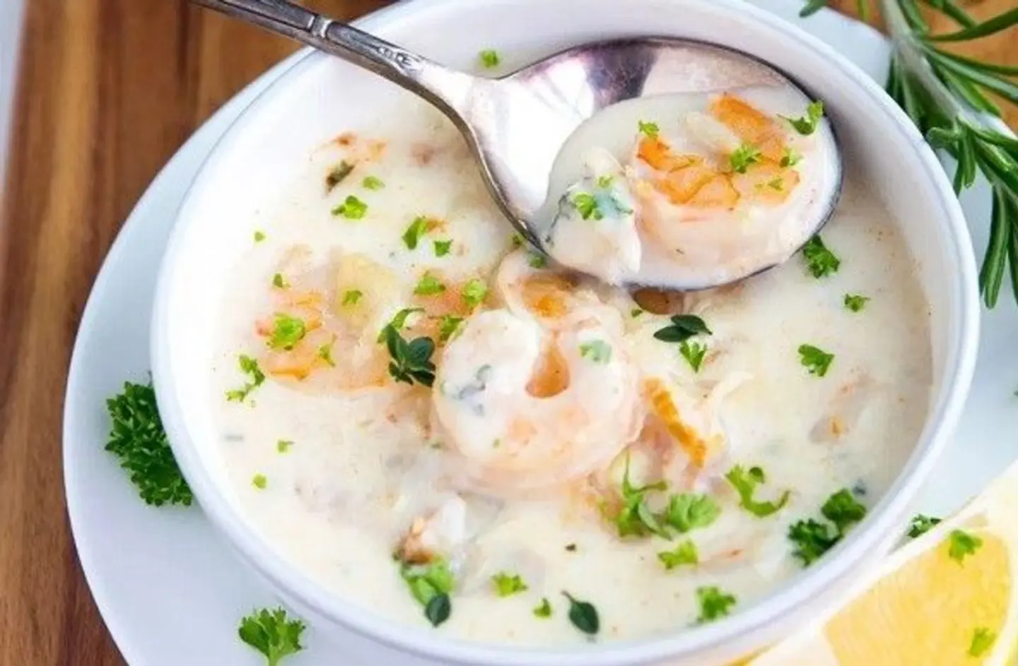 Creamy Seafood Soup With Cream