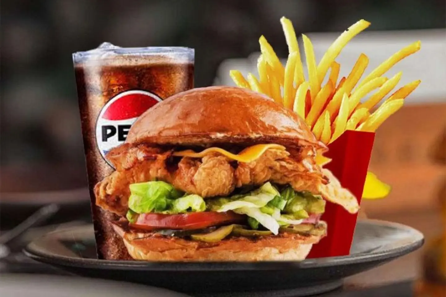 وجبة ويسترن تشكن برجر