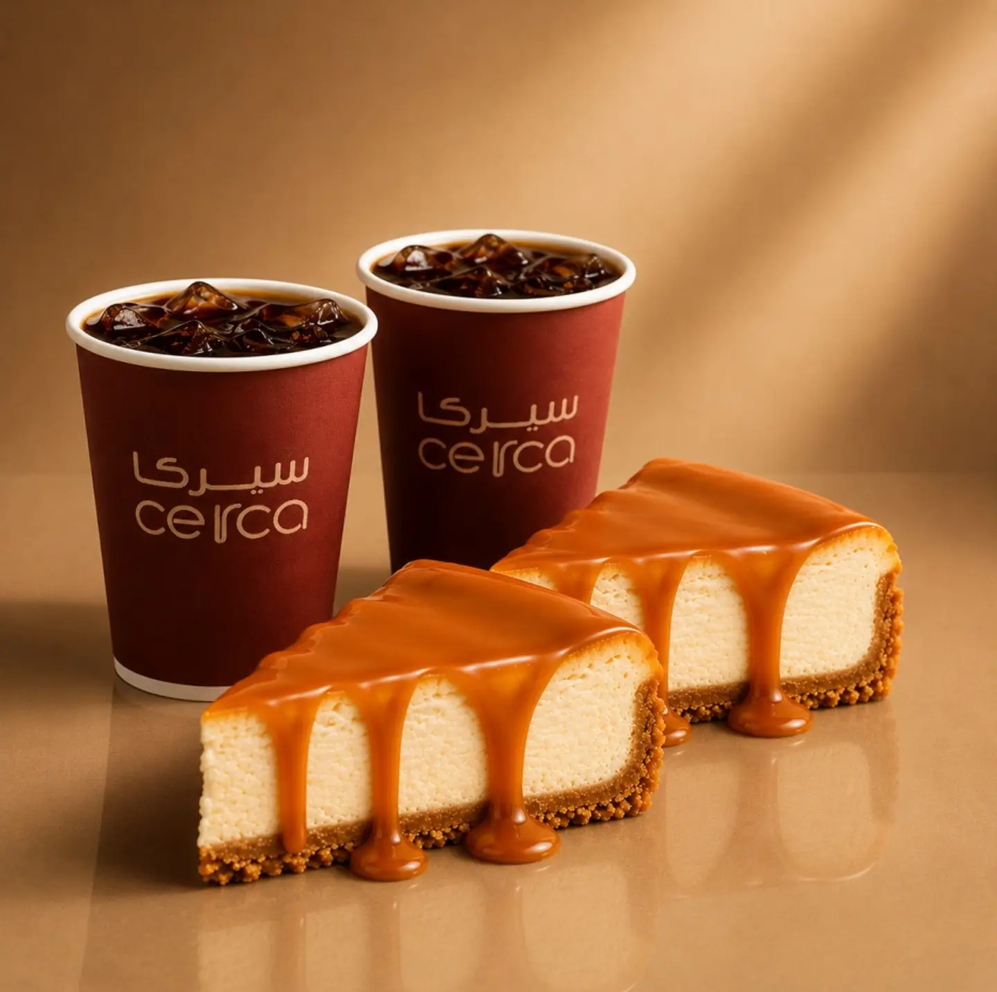 Madrid Offer: 2 Madrid Cheesecakes + 2 Coffee Of The Day