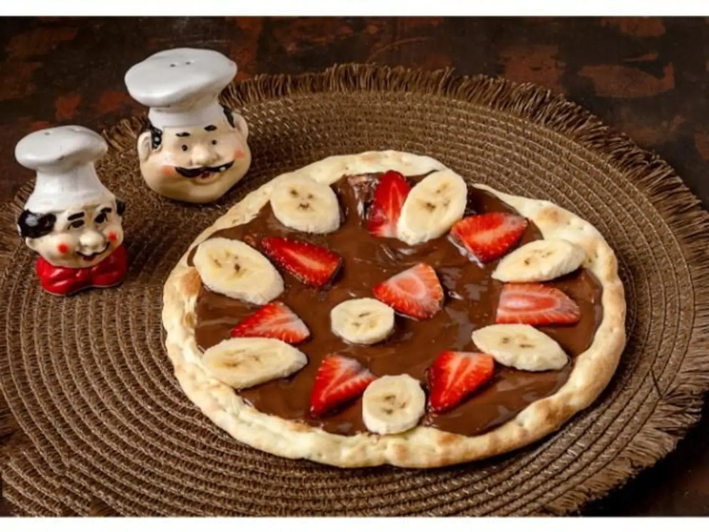 Nutella With Banana And Strawberry