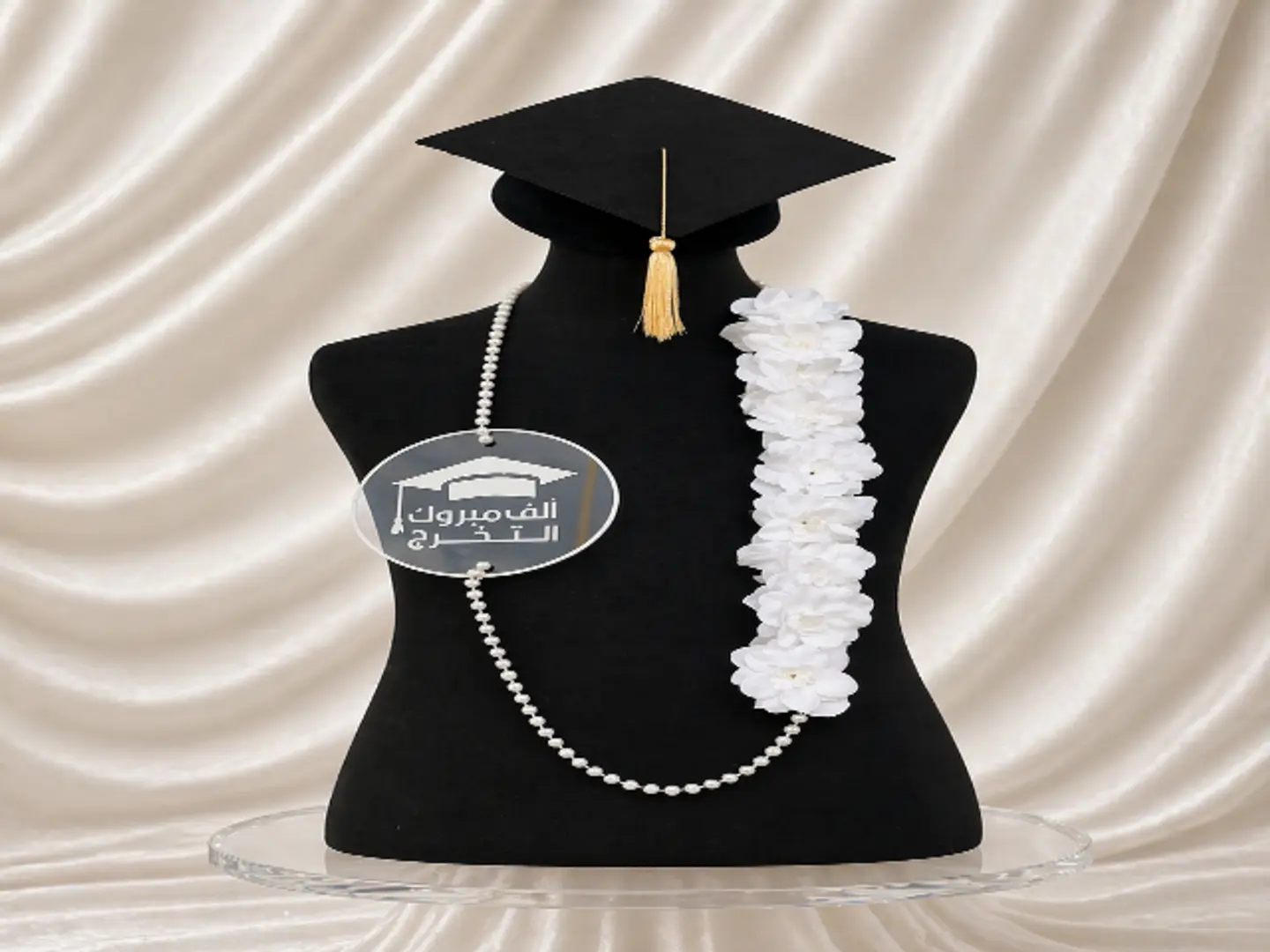 Pearl Graduation Sash