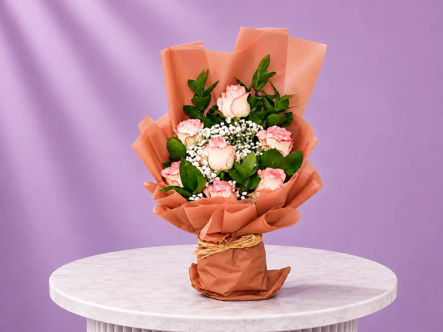 Rose Glitter Bouquet