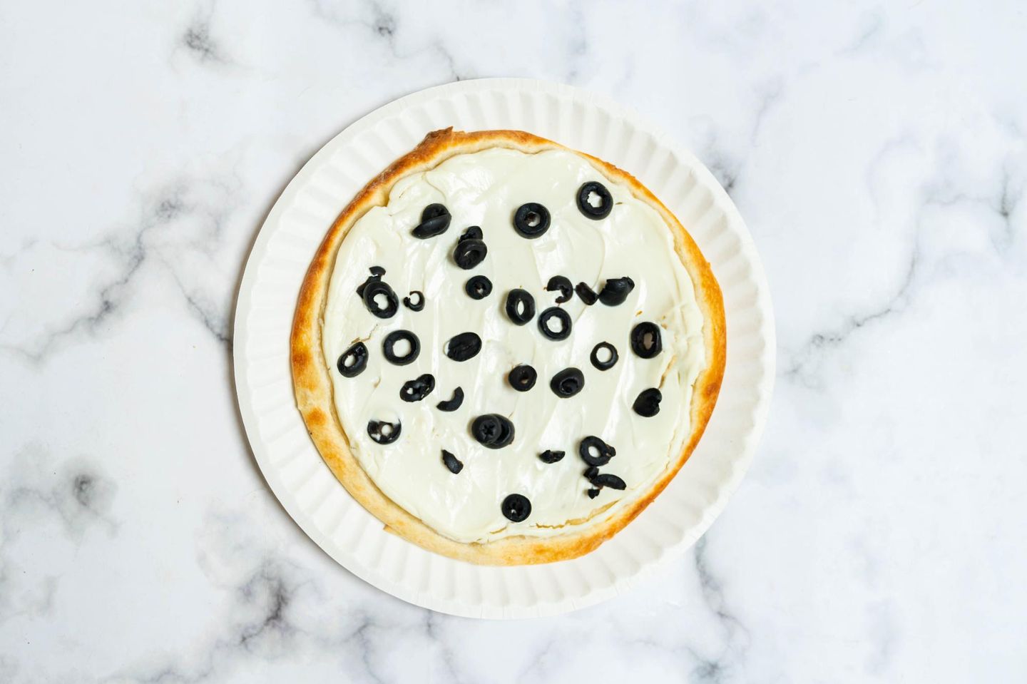 Labneh Pie With Olives