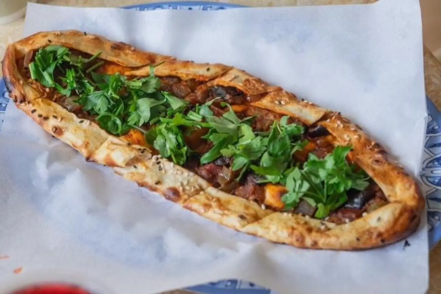 Eggplant Hamsa Pie