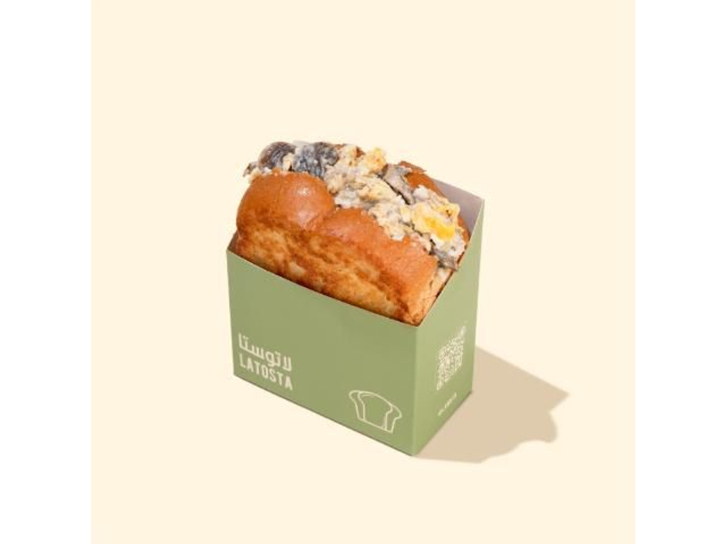 Egg Sandwich With Mushrooms And Portobello