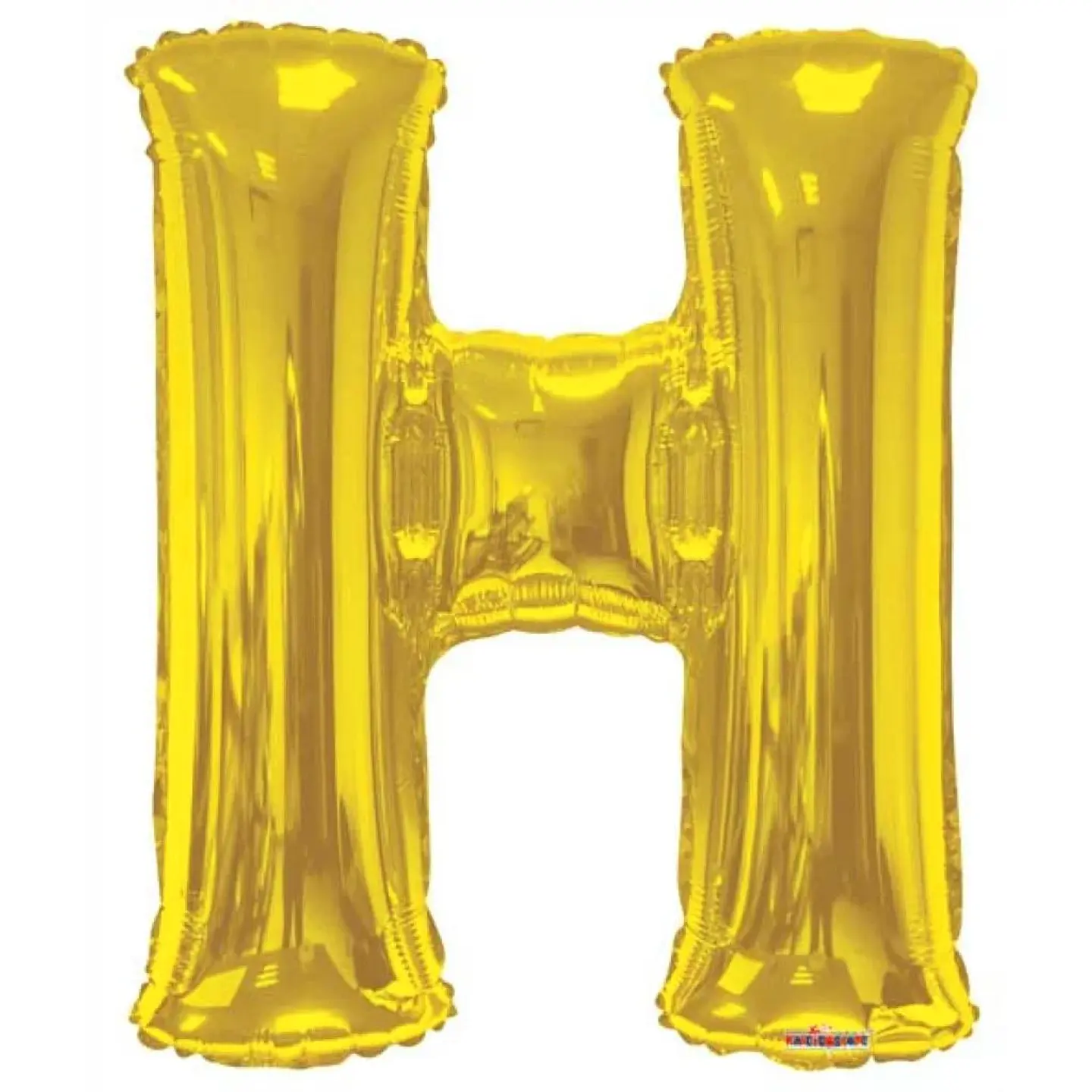 Golden Letter H Balloon