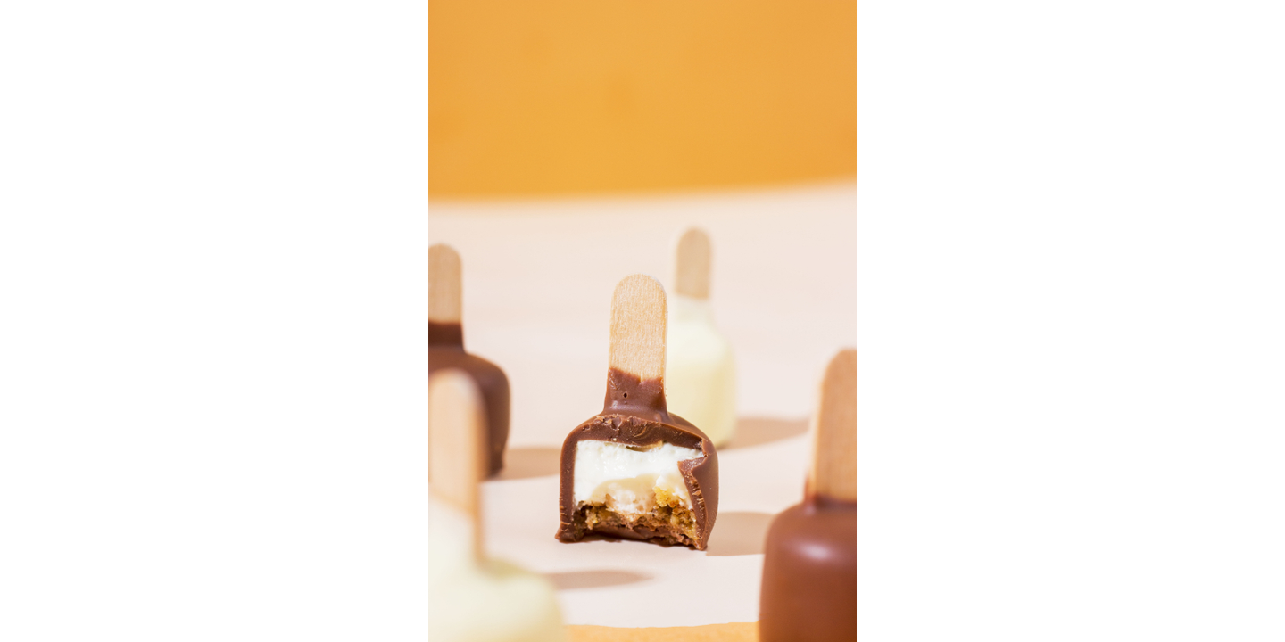 ايس كريم تشيز كيك بالشوكولاتة