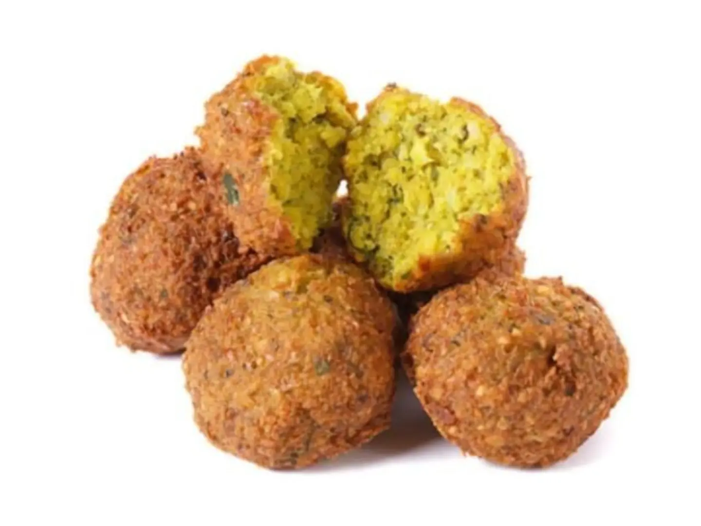 Two Falafel Pieces