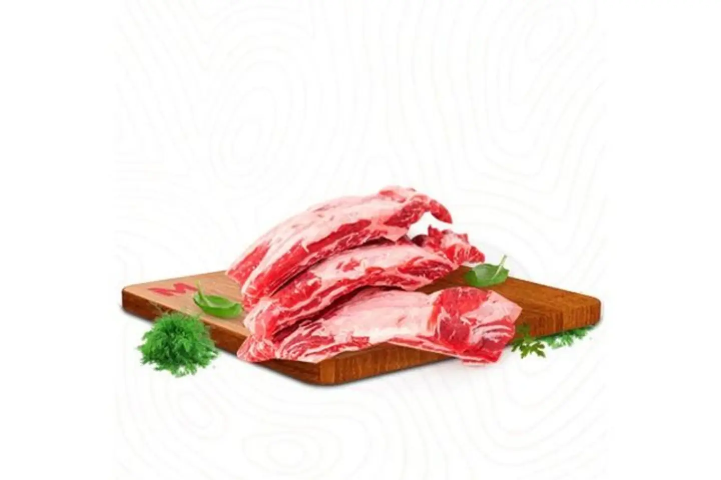 كيلو بريسكت عجل بلدى بالعظم طازج