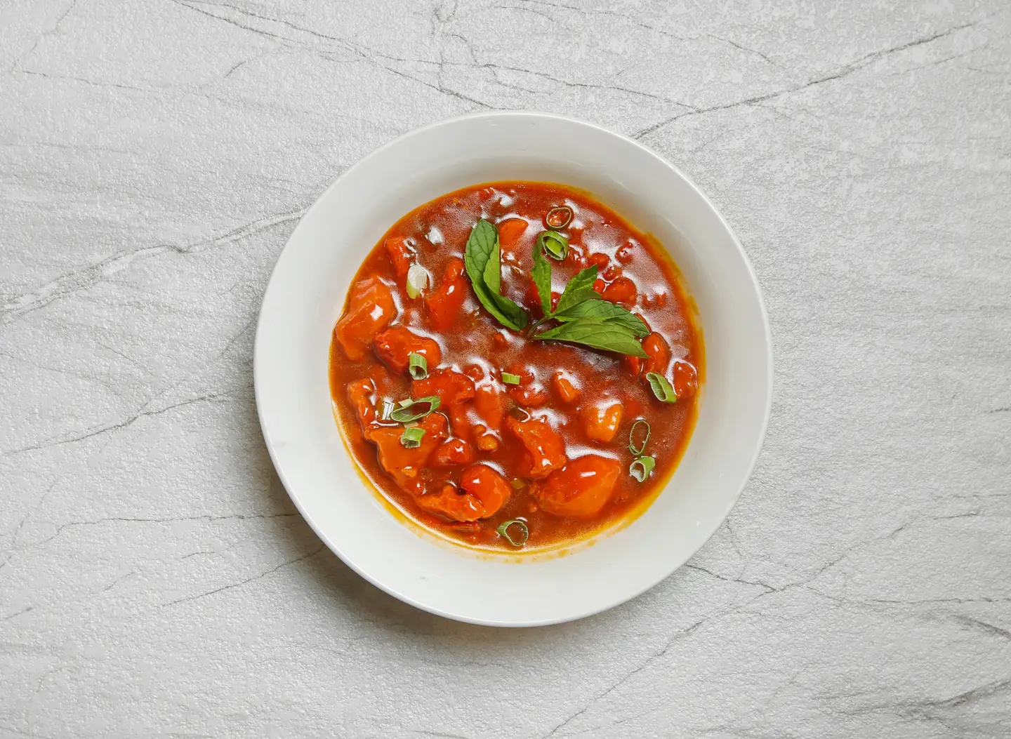 Chicken Manchurian With F.Rice