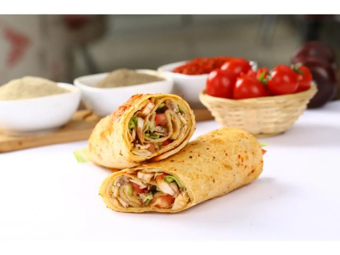 Large Arabic Chicken Roll