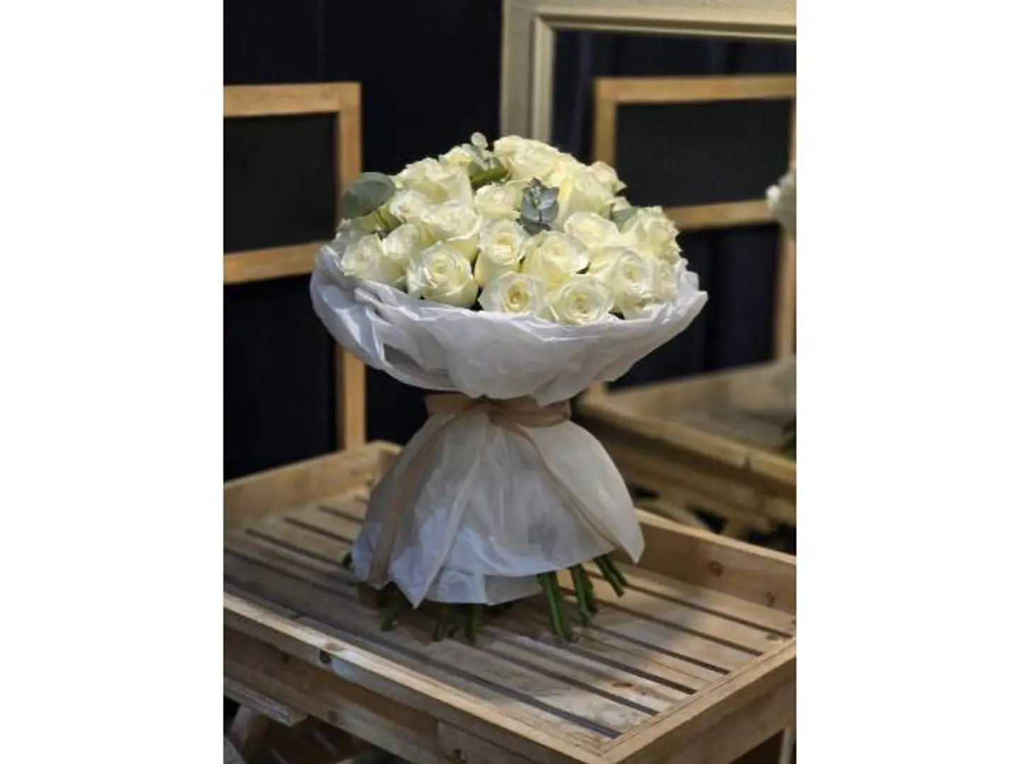 باقة جوري الابيض