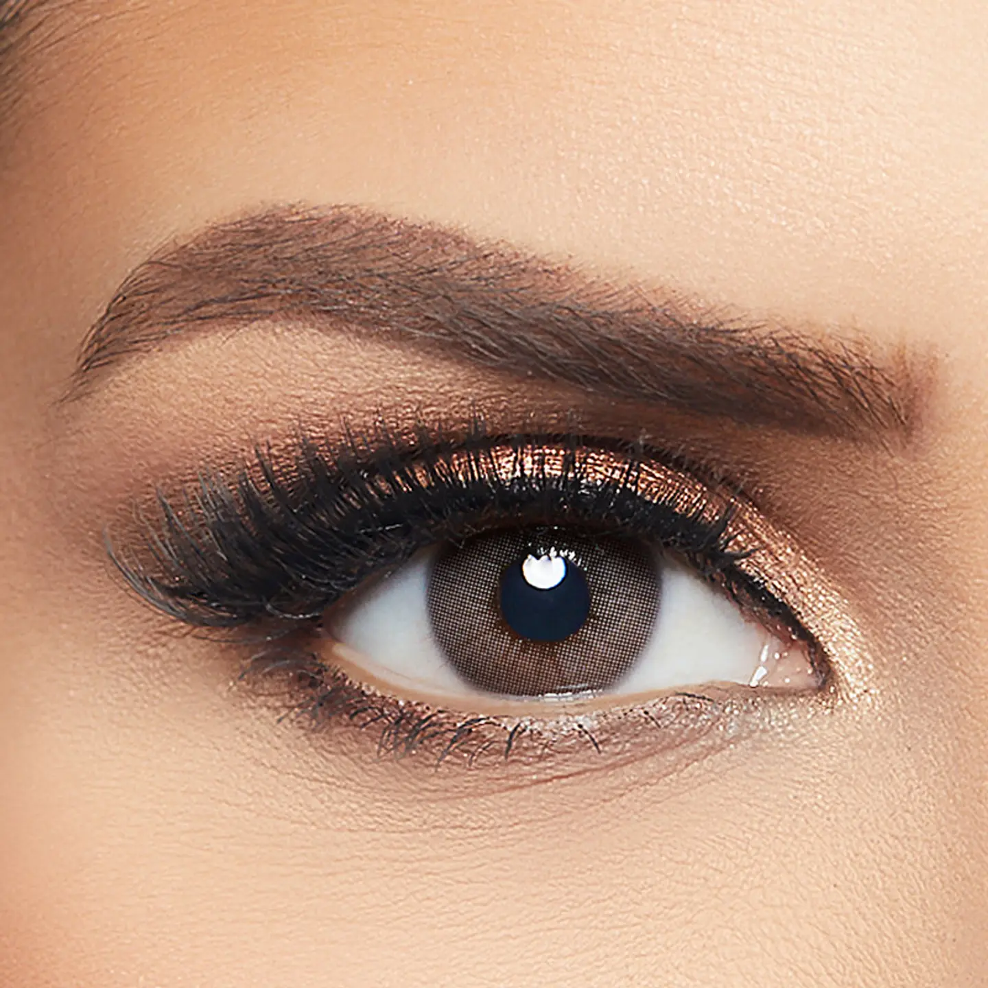 Chestnut Brown Colored Contact Lenses By Layala  Pack Of 2