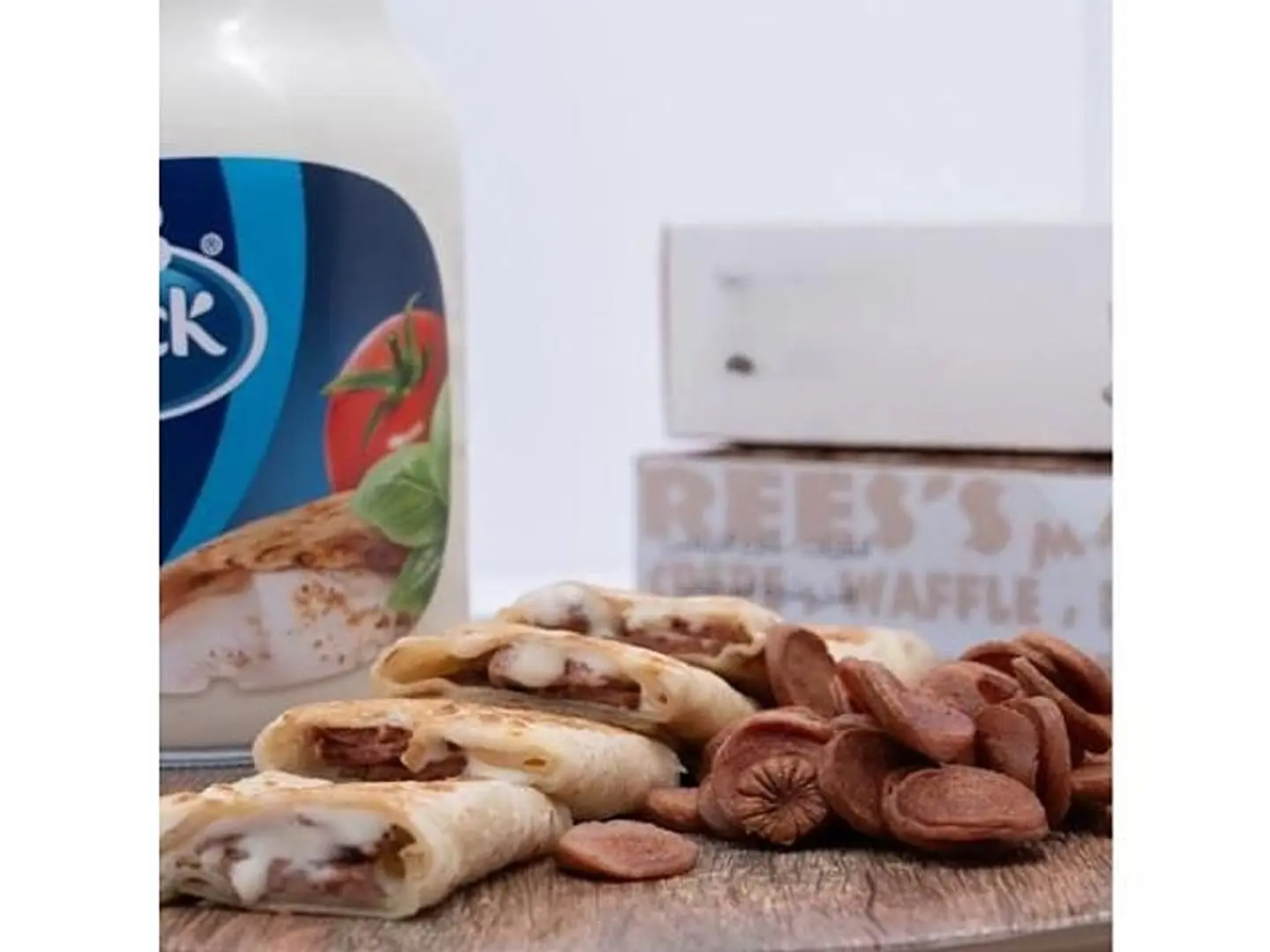 Hot Dog With Cheese Chapati