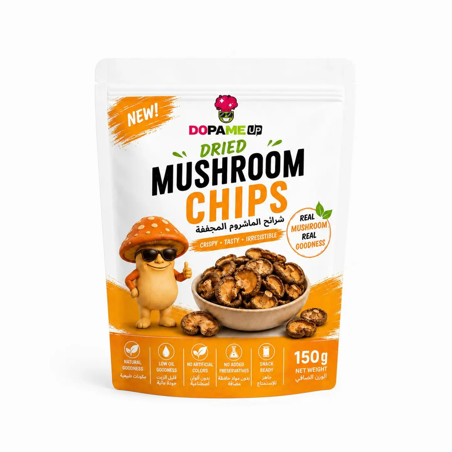 Mushrooms Chips 150g