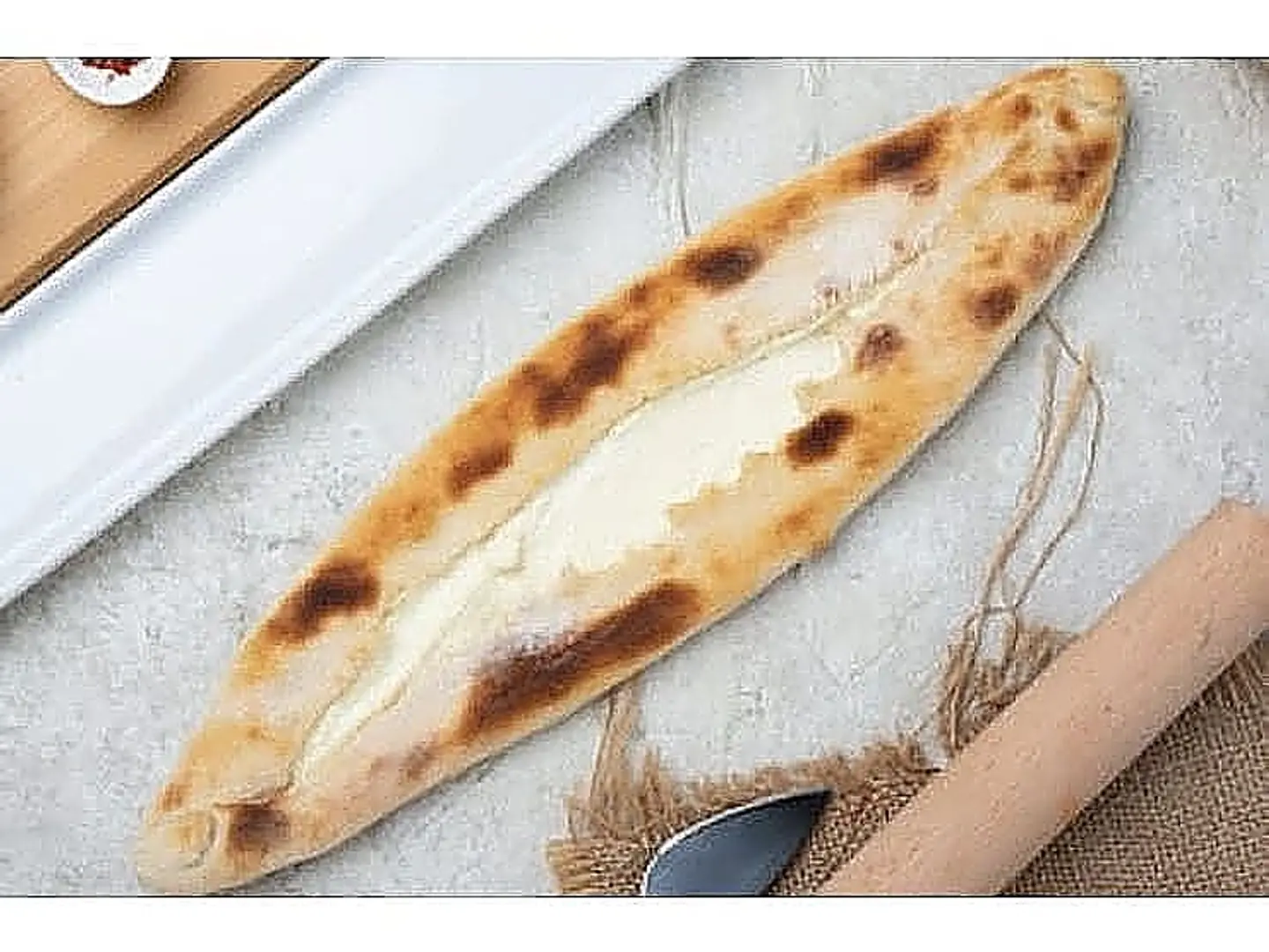 فطيرة جبن سائل