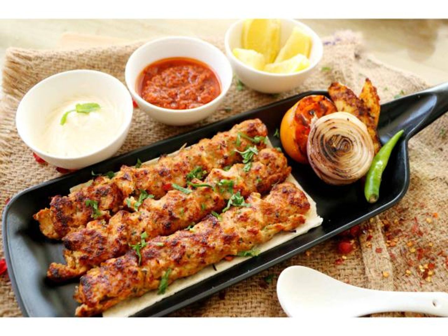 Chicken Kebab Plate