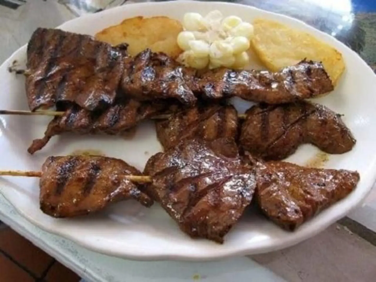كبدة مشوي