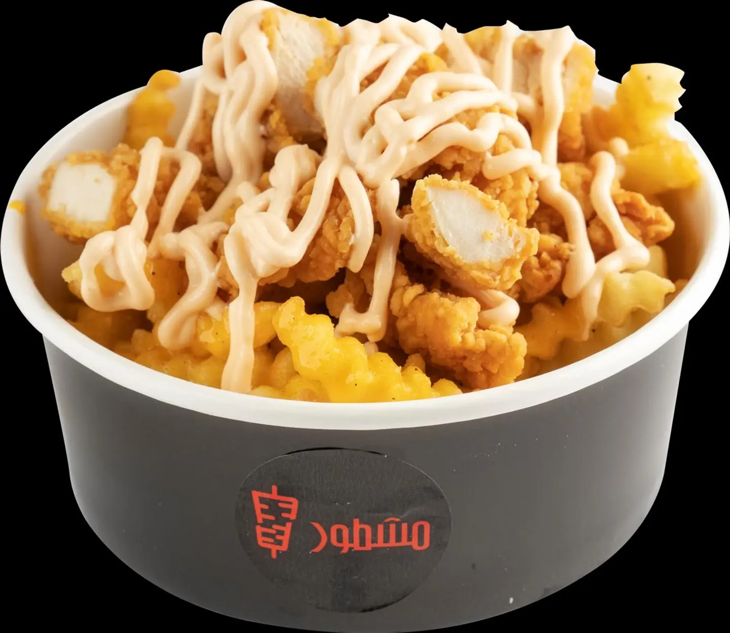 Crispy Fries With Chicken