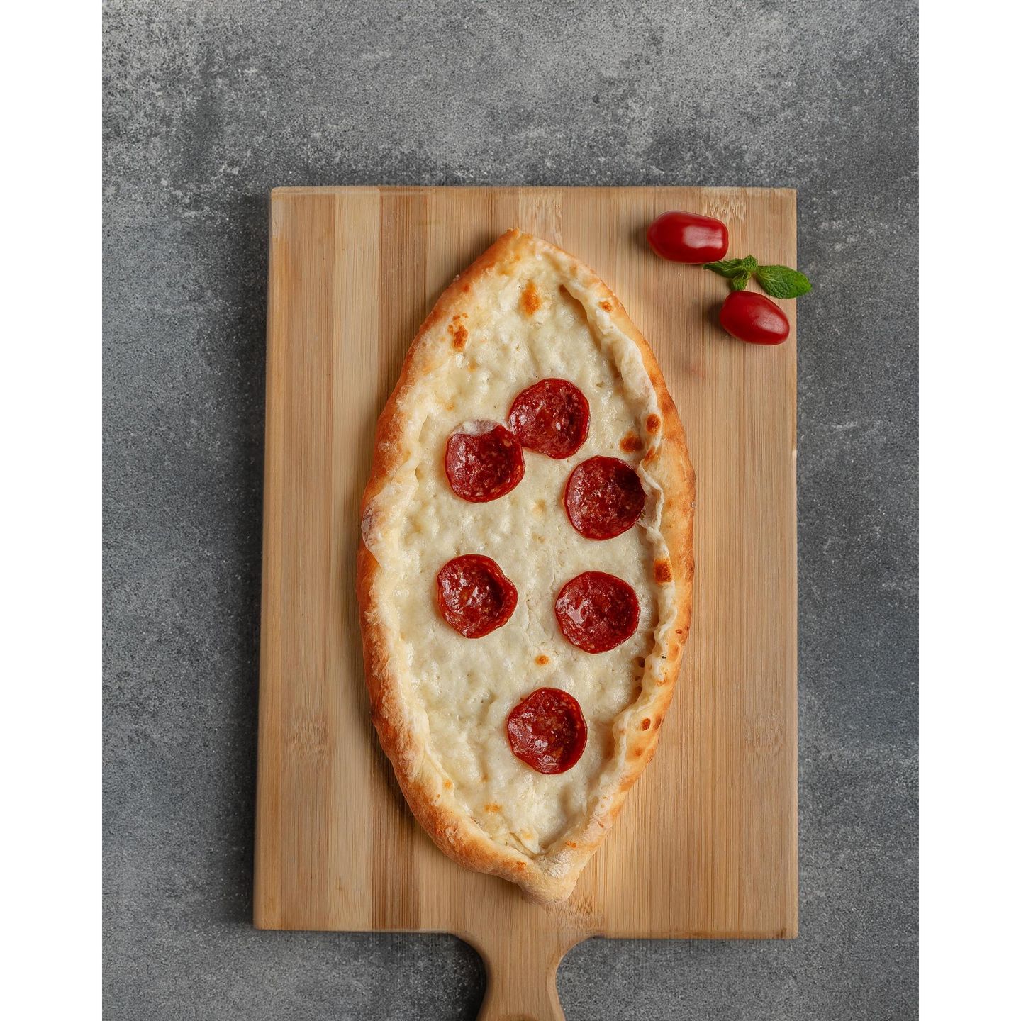 Cheese And Pepperoni Manoushe