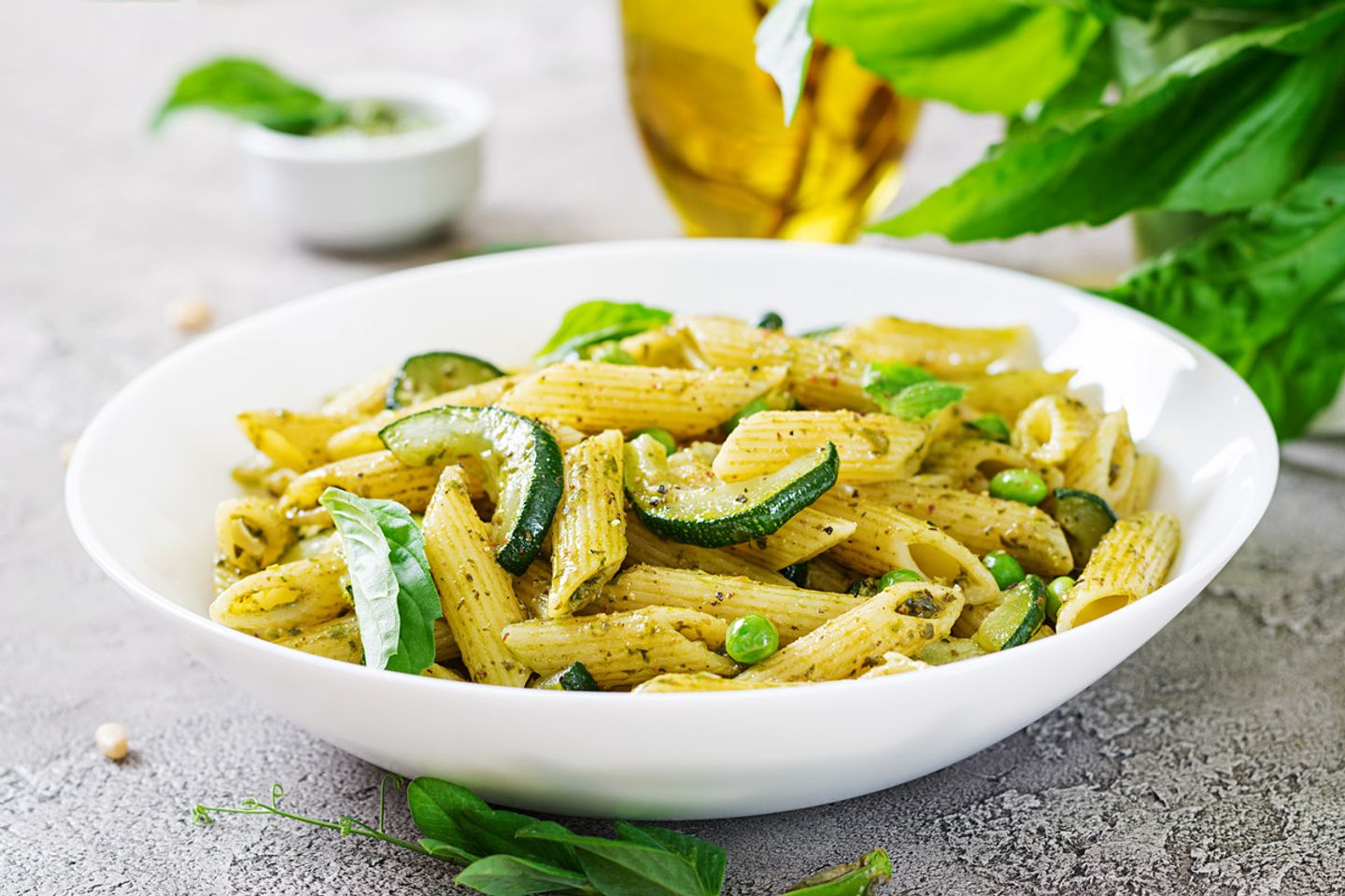 Plain Pesto Pasta