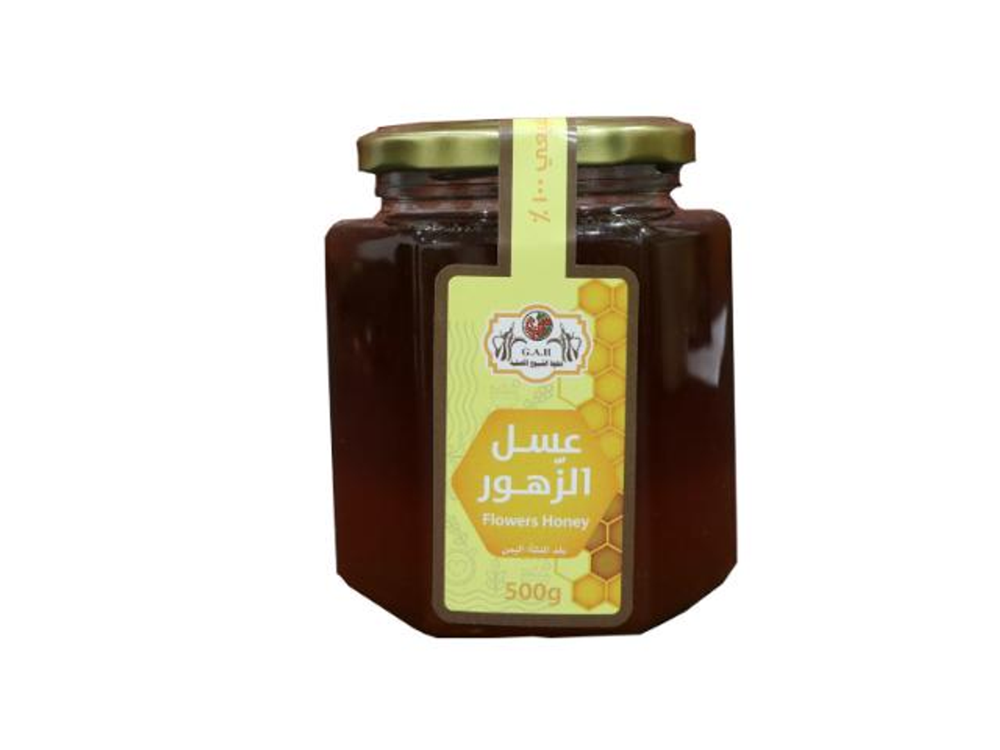 عسل الزهور500جرام