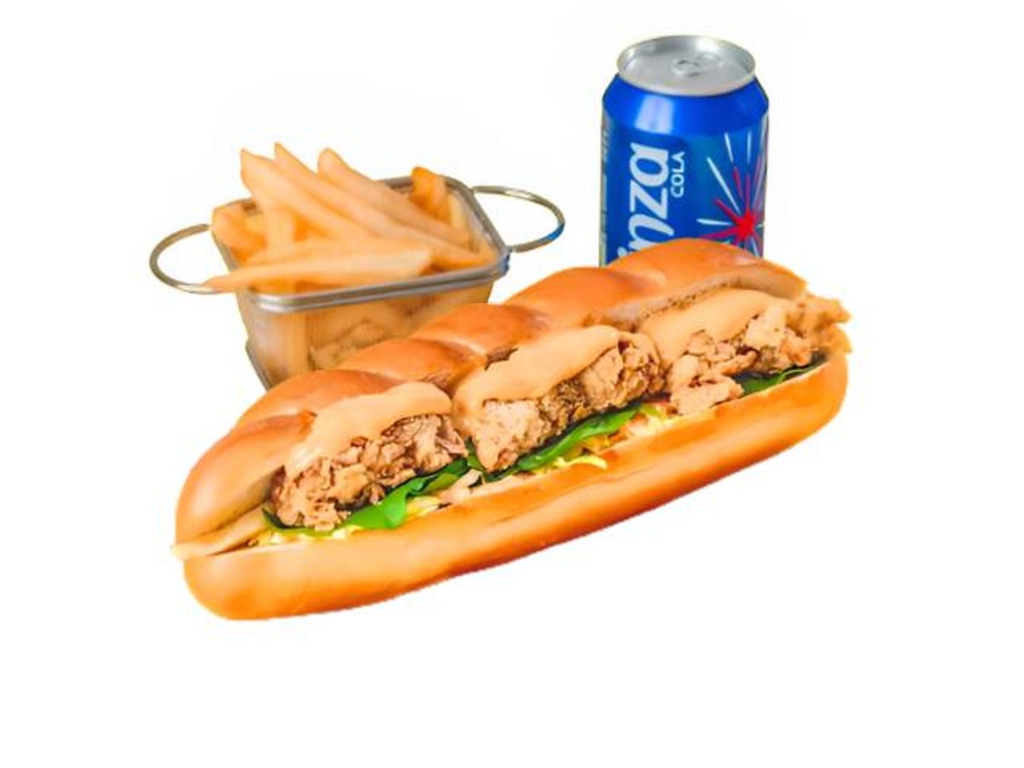 Crispy Fish Fillet Sandwich Meal