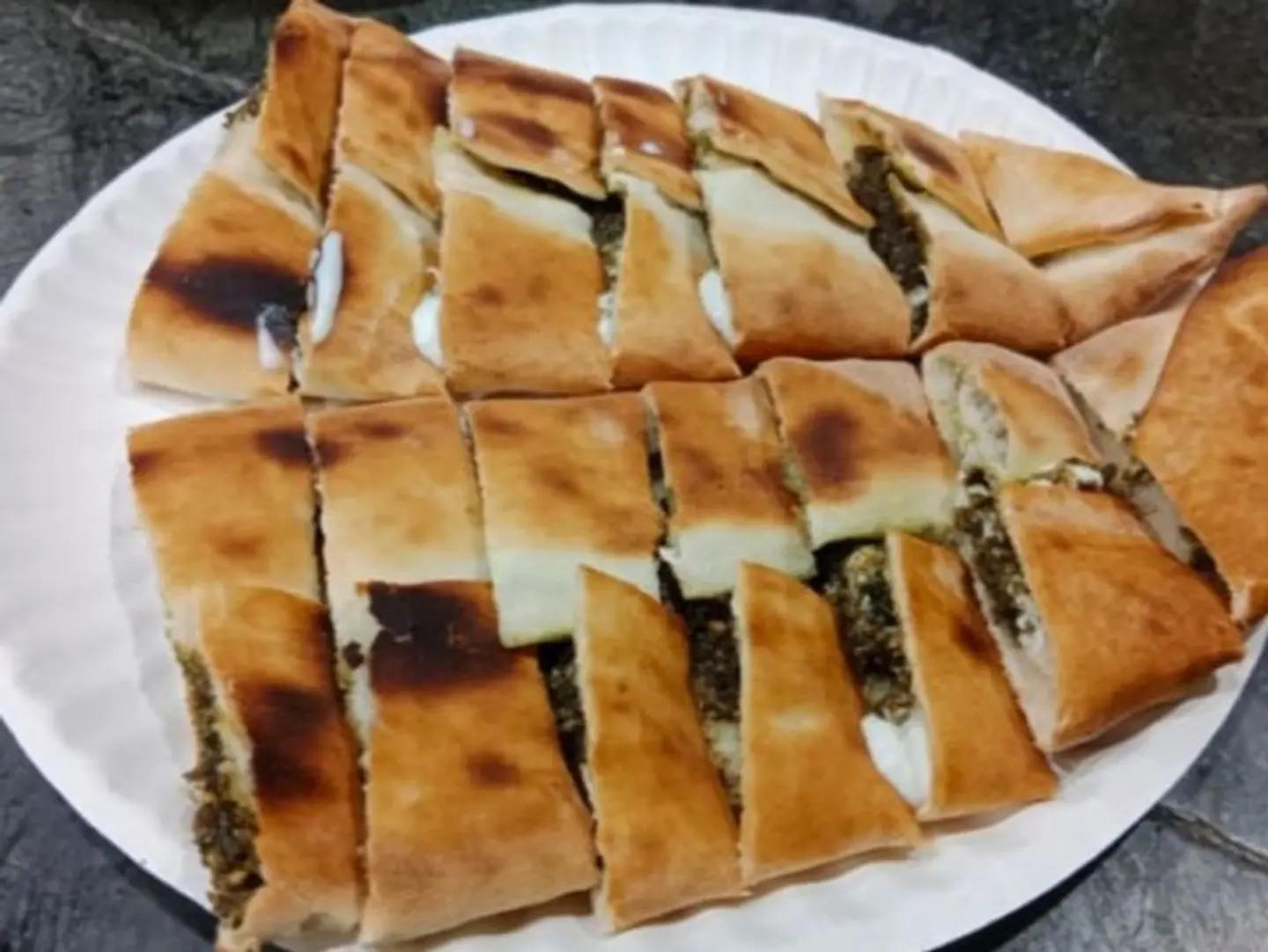 فطيرة جبنه زعتر