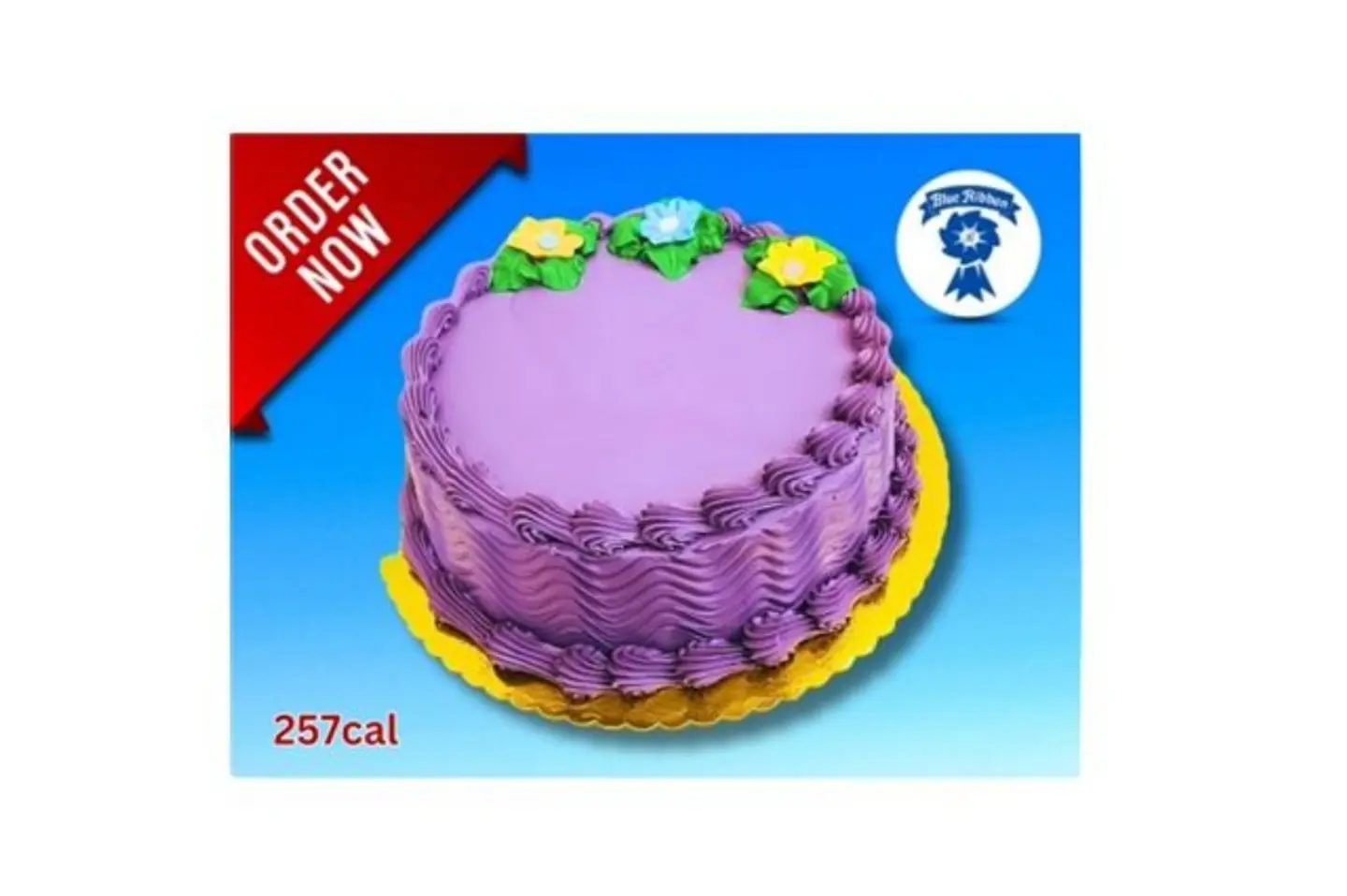 Ube Round Cake