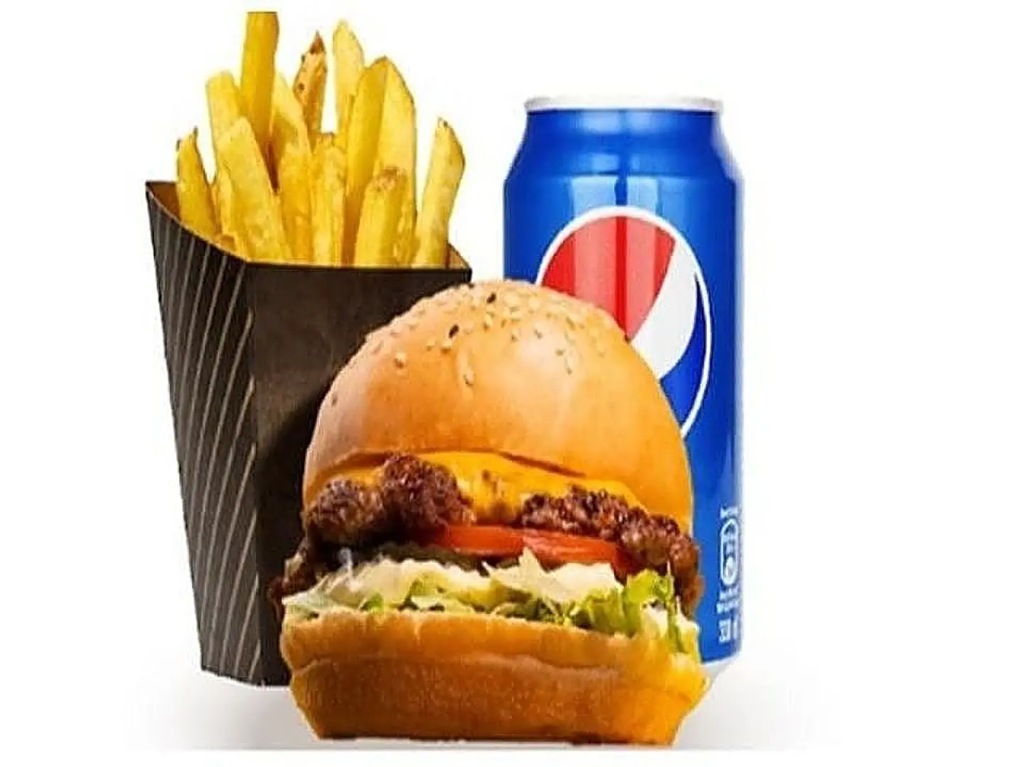 وجبة برجر لحم