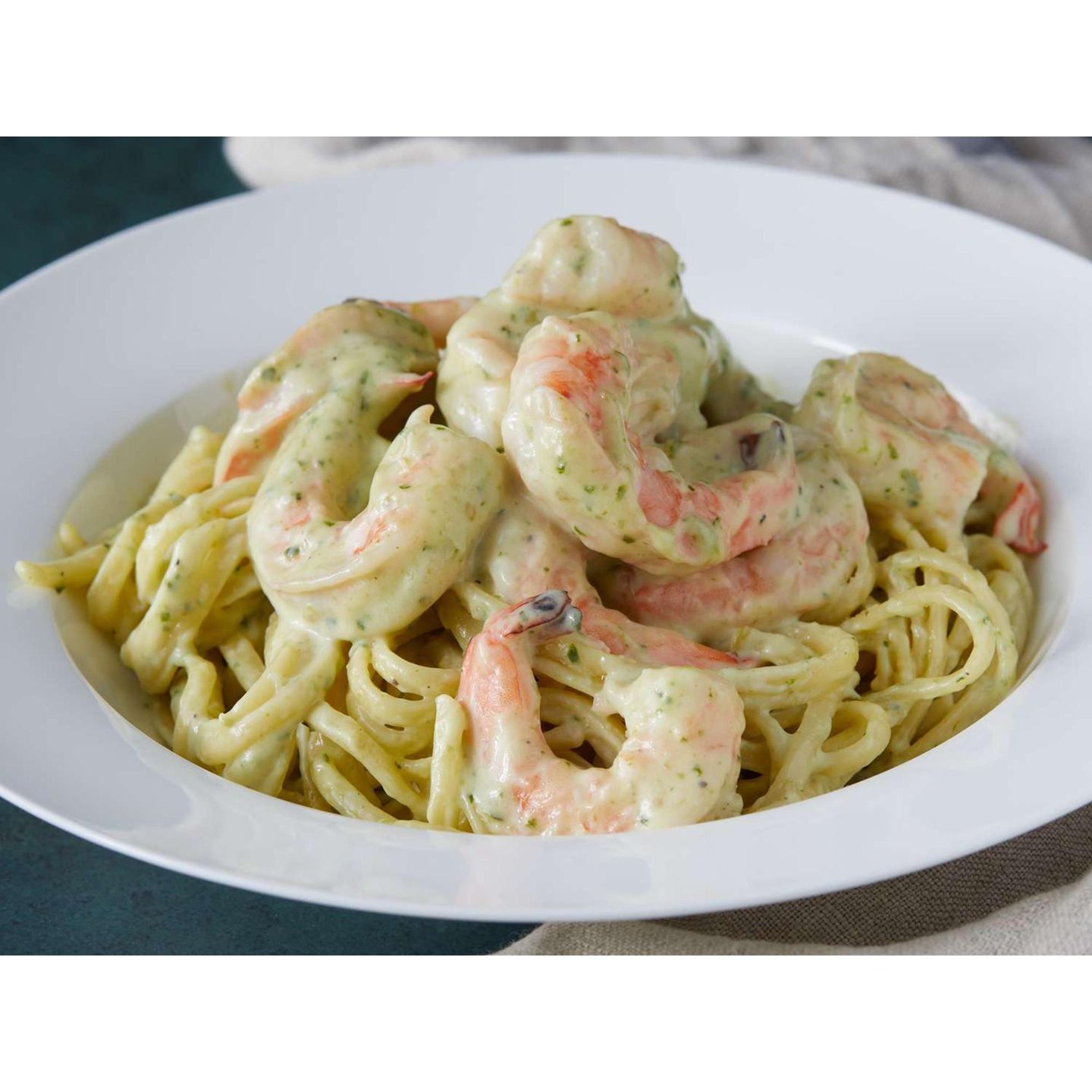 Pesto Shrimp Pasta