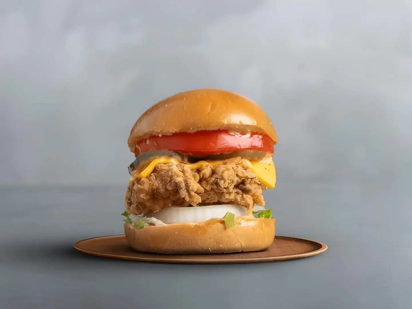 Crispy Cheese Burger