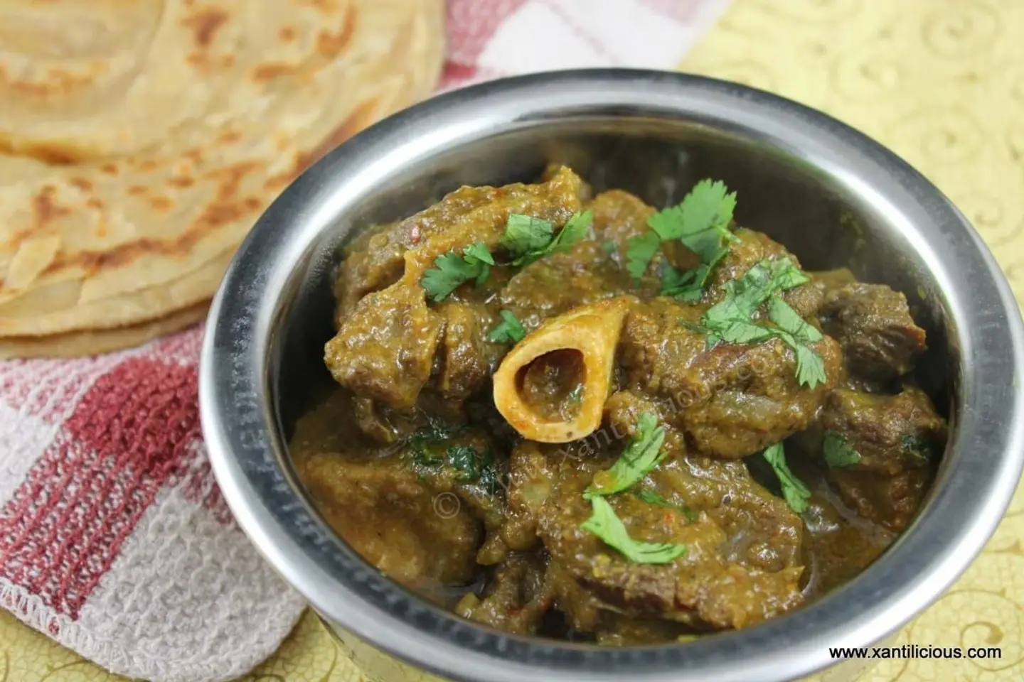 لحم غنم مغولي