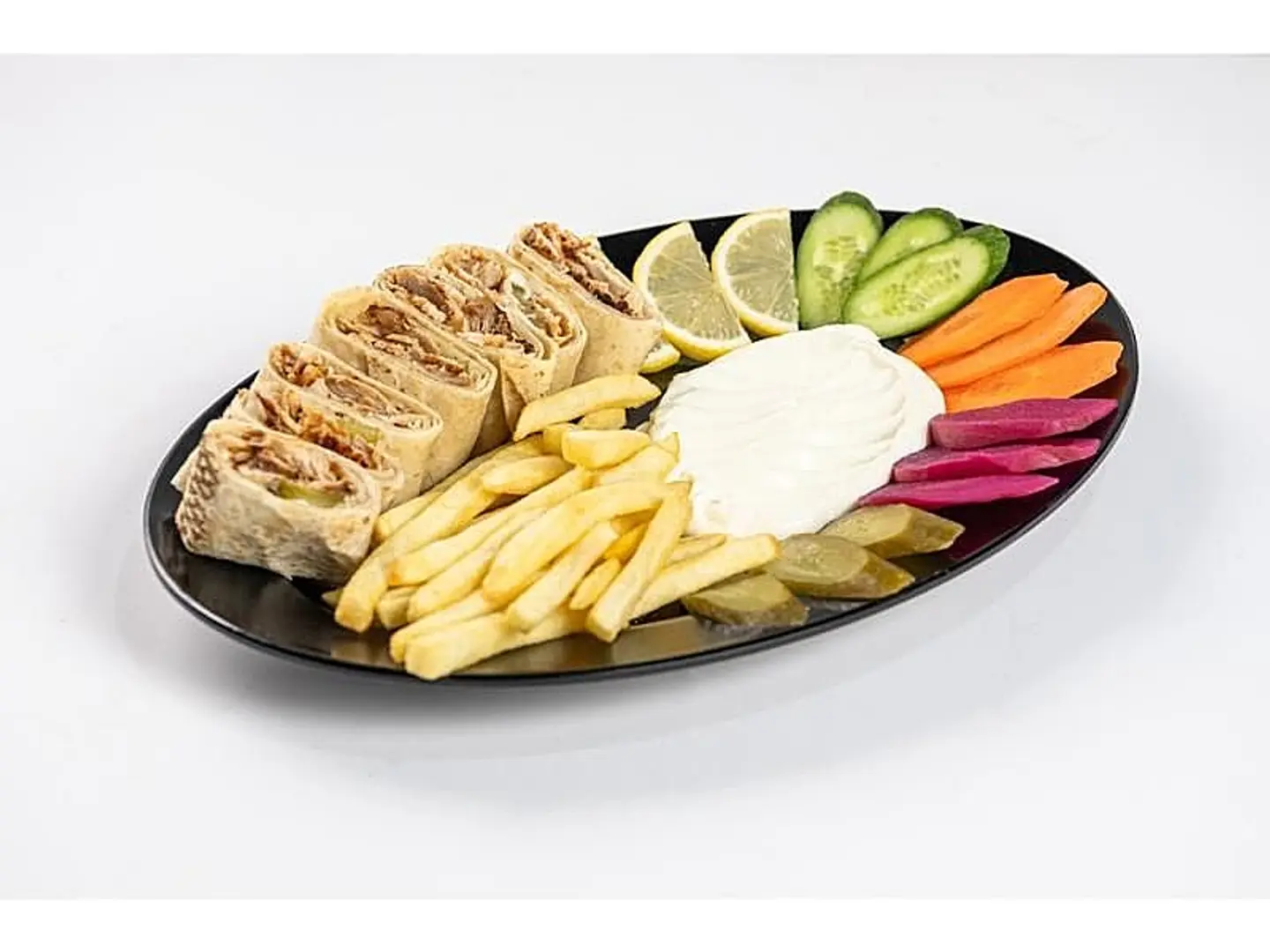 Medium Arabic Plate With Cheese