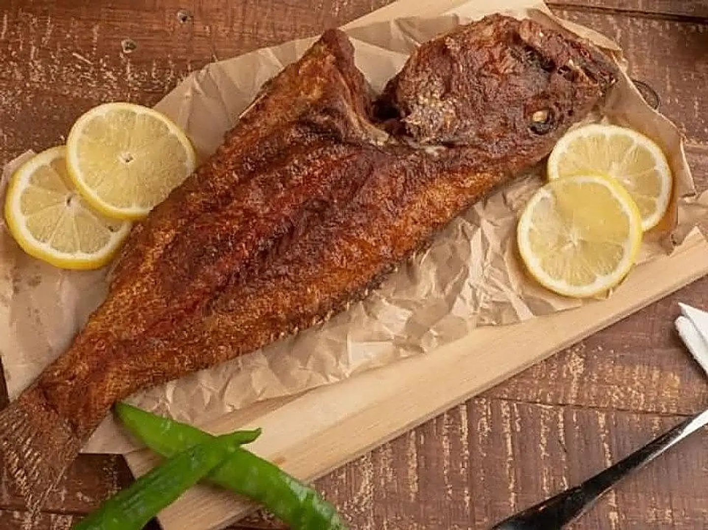 Fried Sea Bream Fish