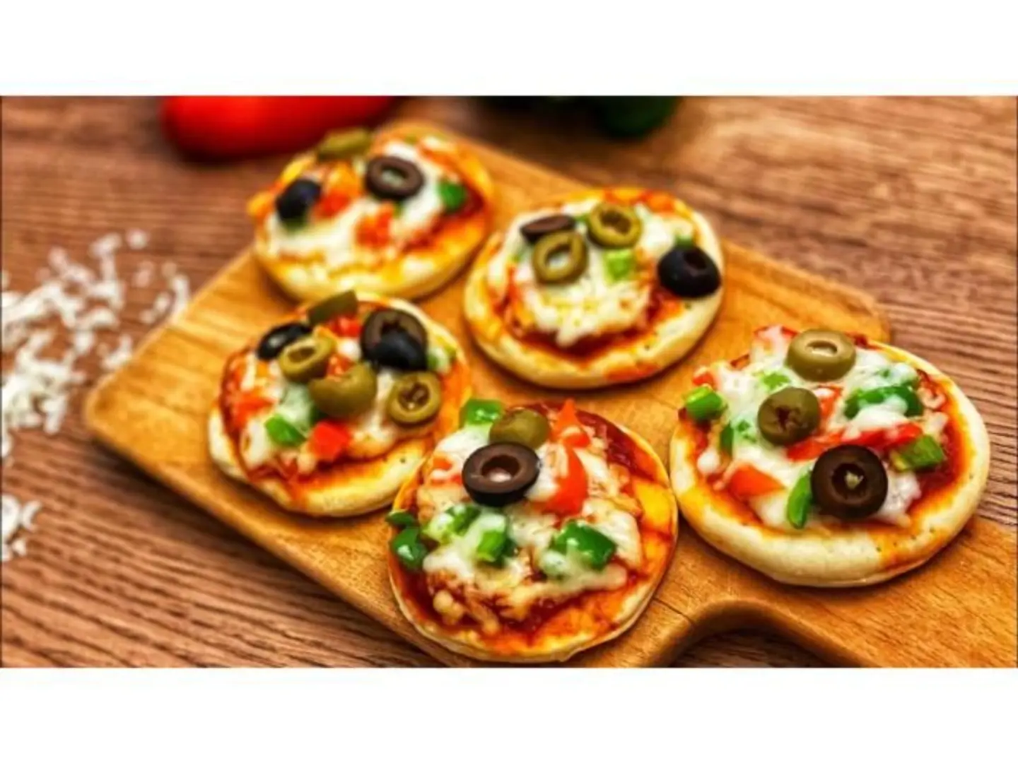 Mini Box Of Mixed Pizzas 6 Pieces