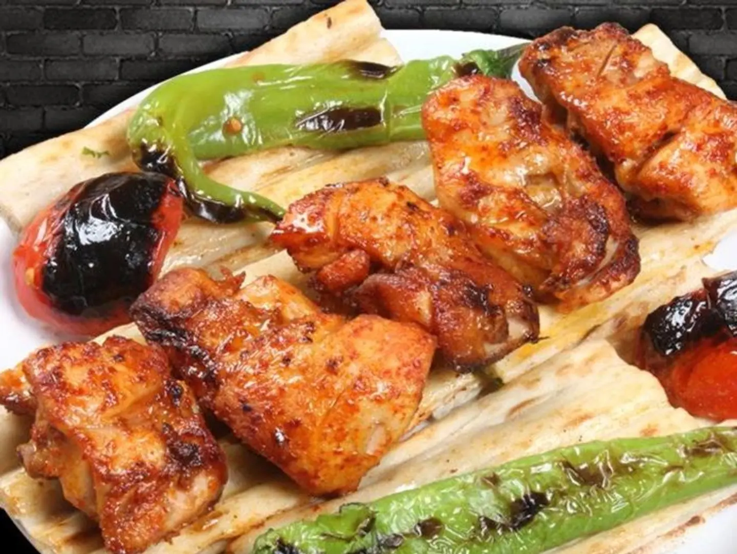 Skewered Chicken With Bones