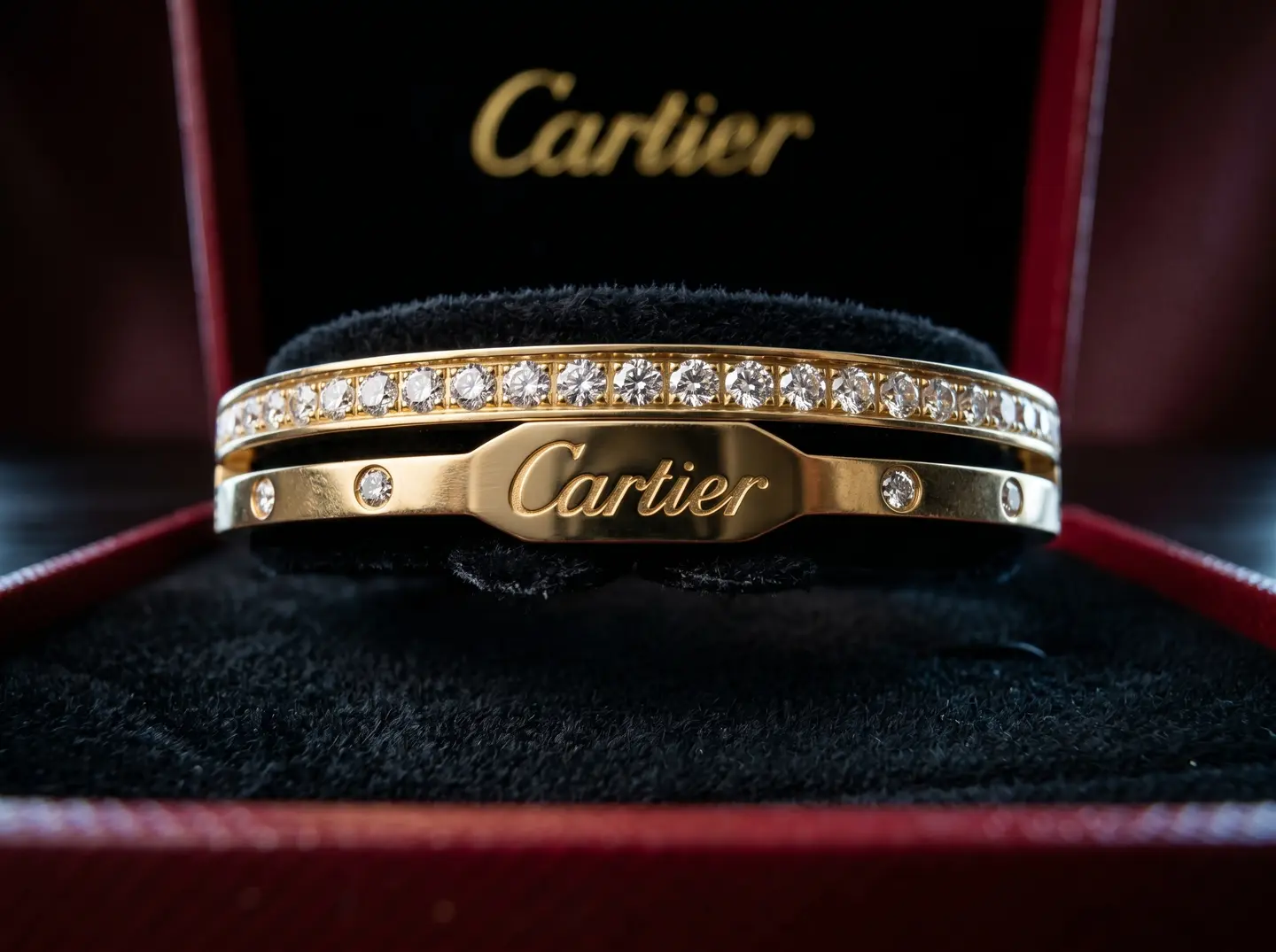 The "Beauty Sparkle" Double Bracelet.